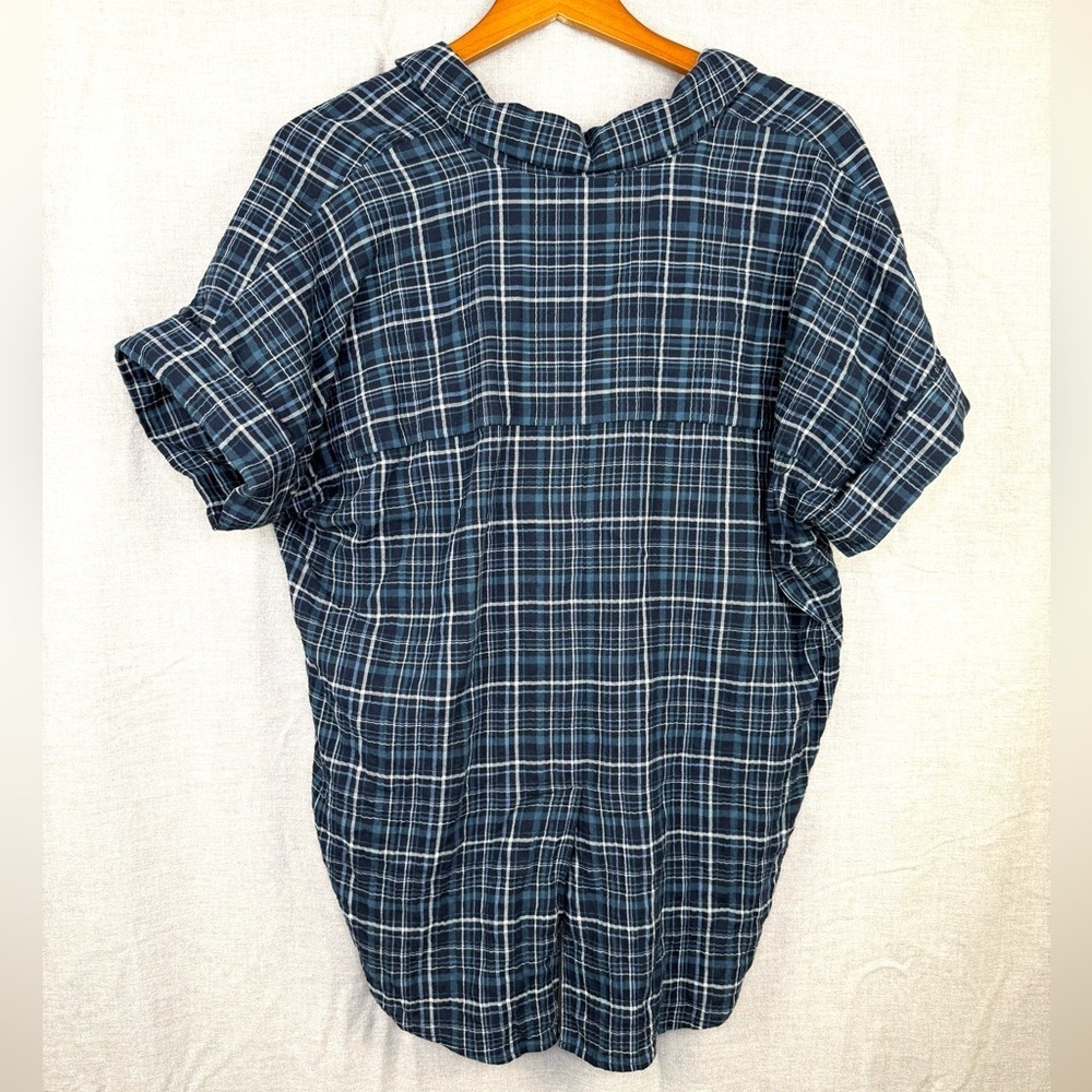 Madewell Swenson Popover Flannel Shirt - Picture 6 of 8